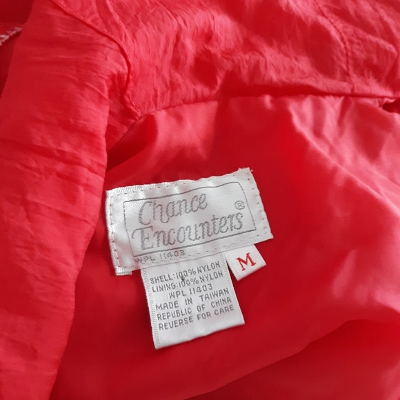 VTG Nylon Drawstring Jacket Medium - Picture 5 of 5